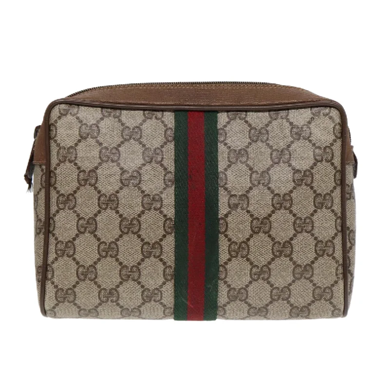 Gucci Gg Canvas  Canvas Clutch Bag (Pre-Owned)