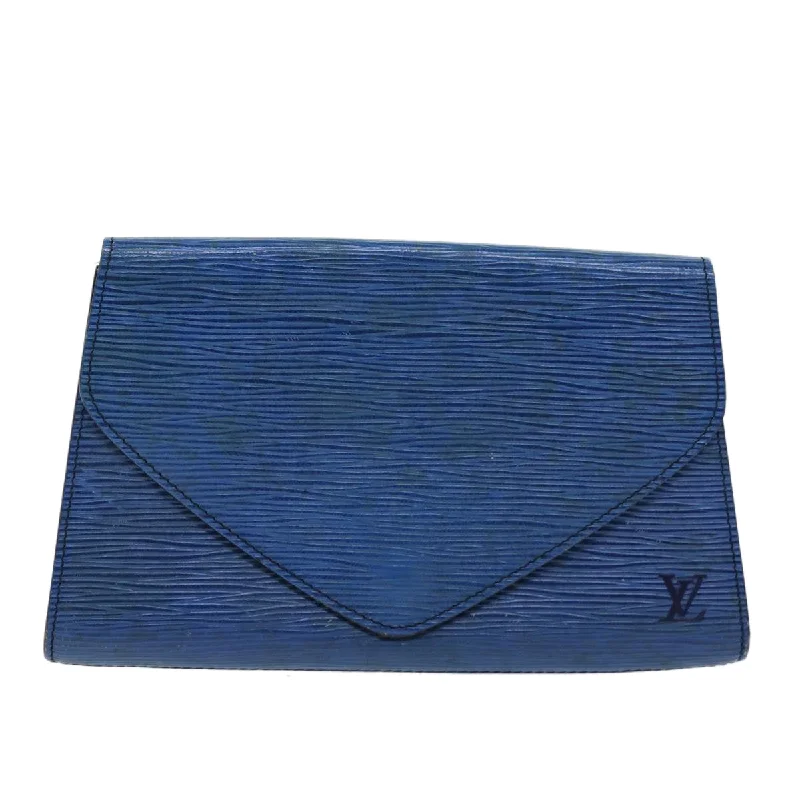 Louis Vuitton Art Déco  Leather Clutch Bag (Pre-Owned)