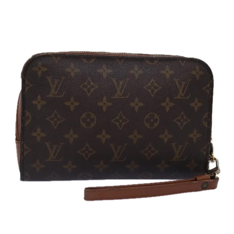 Louis Vuitton Orsay  Canvas Clutch Bag (Pre-Owned)