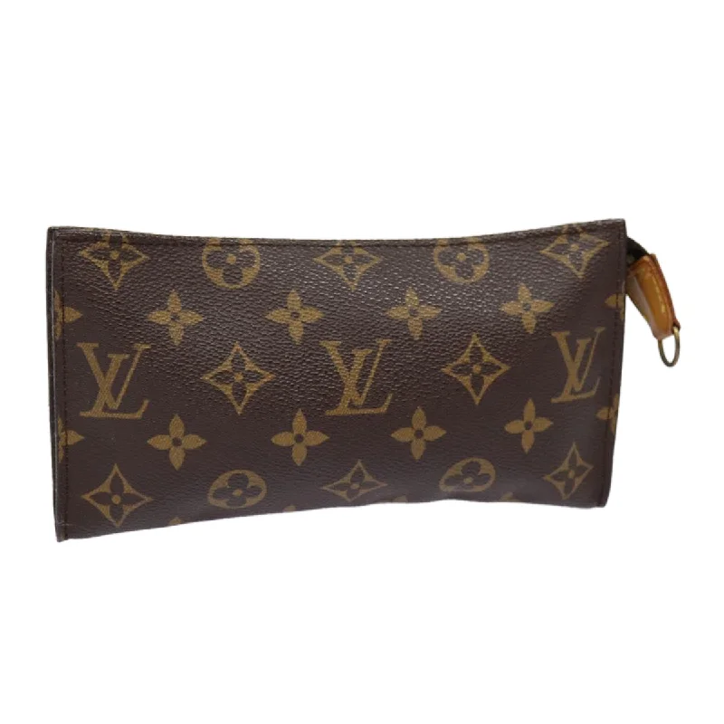 Louis Vuitton Poche Toilette  Canvas Clutch Bag (Pre-Owned)