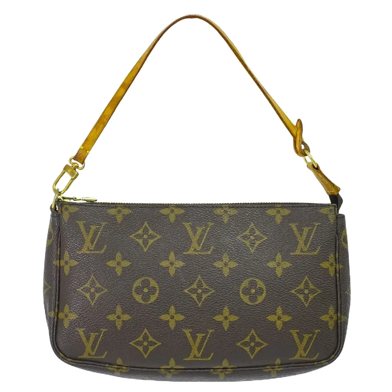 Louis Vuitton Pochette Accessoires  Canvas Clutch Bag (Pre-Owned)