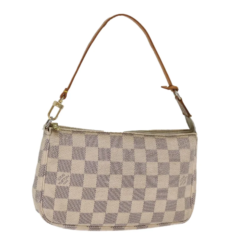 Louis Vuitton Pochette Accessoires  Canvas Clutch Bag (Pre-Owned)