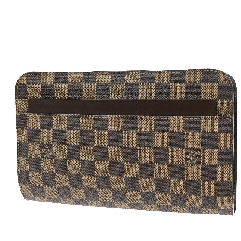 Louis Vuitton Saint Louis   Plated Clutch Bag (Pre-Owned)