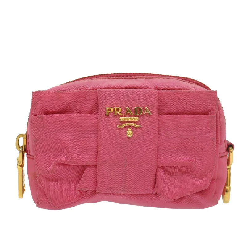 Prada Tessuto  Synthetic Clutch Bag (Pre-Owned)