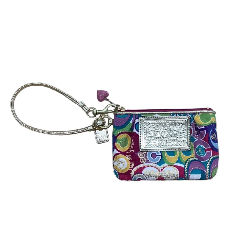 Wristlet Designer By Coach, Size: Small